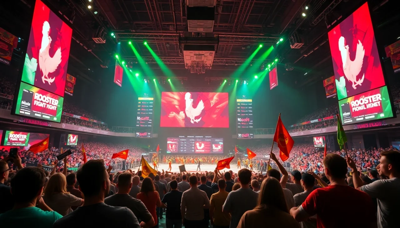 Watch thrilling rooster fights at 69vn.rodeo, showcasing vibrant competitions and lively crowds.