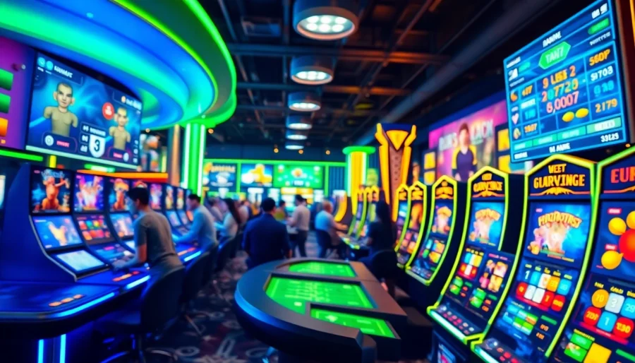 Engage with sports and casino games at https://VNQ8.red/, showcasing a modern gambling atmosphere.